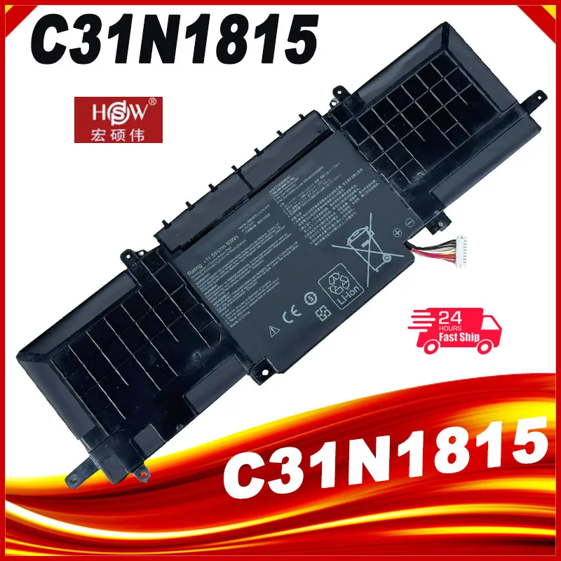 Bateria genuína para ASUS Zenbook 13, C31N1815,