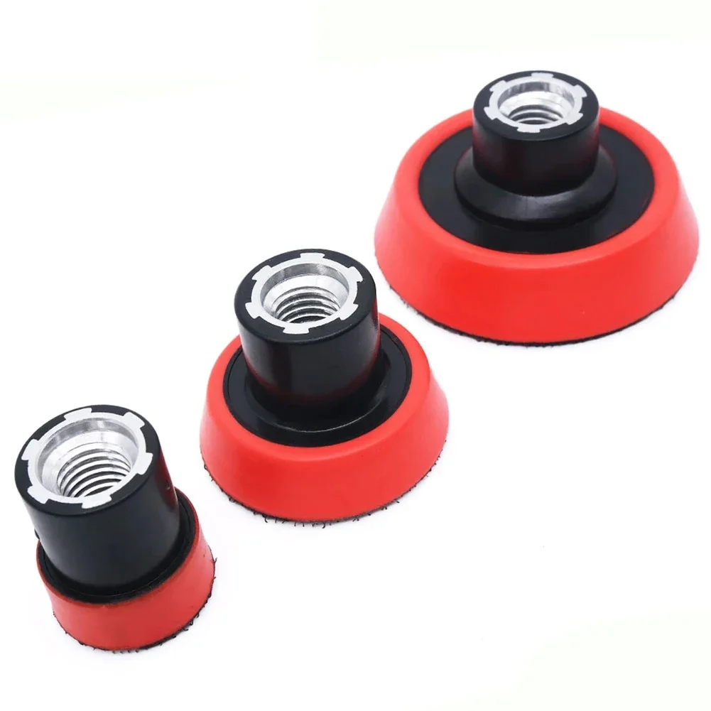 

1/2/3 Inch Backing Plater Pads Sanding Polishing Pads Holder For Cars Washing Care Sponge Pad Backer Discs M14 Thread
