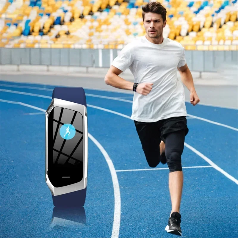 Smart Watch Smart Bracelet E18 Smart Bracelet Blood Pressure Heart Rate Monitor Fitness Activity Tracker Watch Waterproof Men Women Sport Wrist Band
