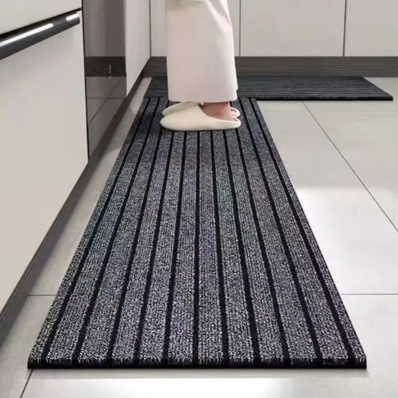 Anti Slip Kitchen Mat Floor Carpet Full Coverage DIY Absorb Oil Kitchen Doormat Long Hallway Runner Rug Entrance Easy To Clean 1