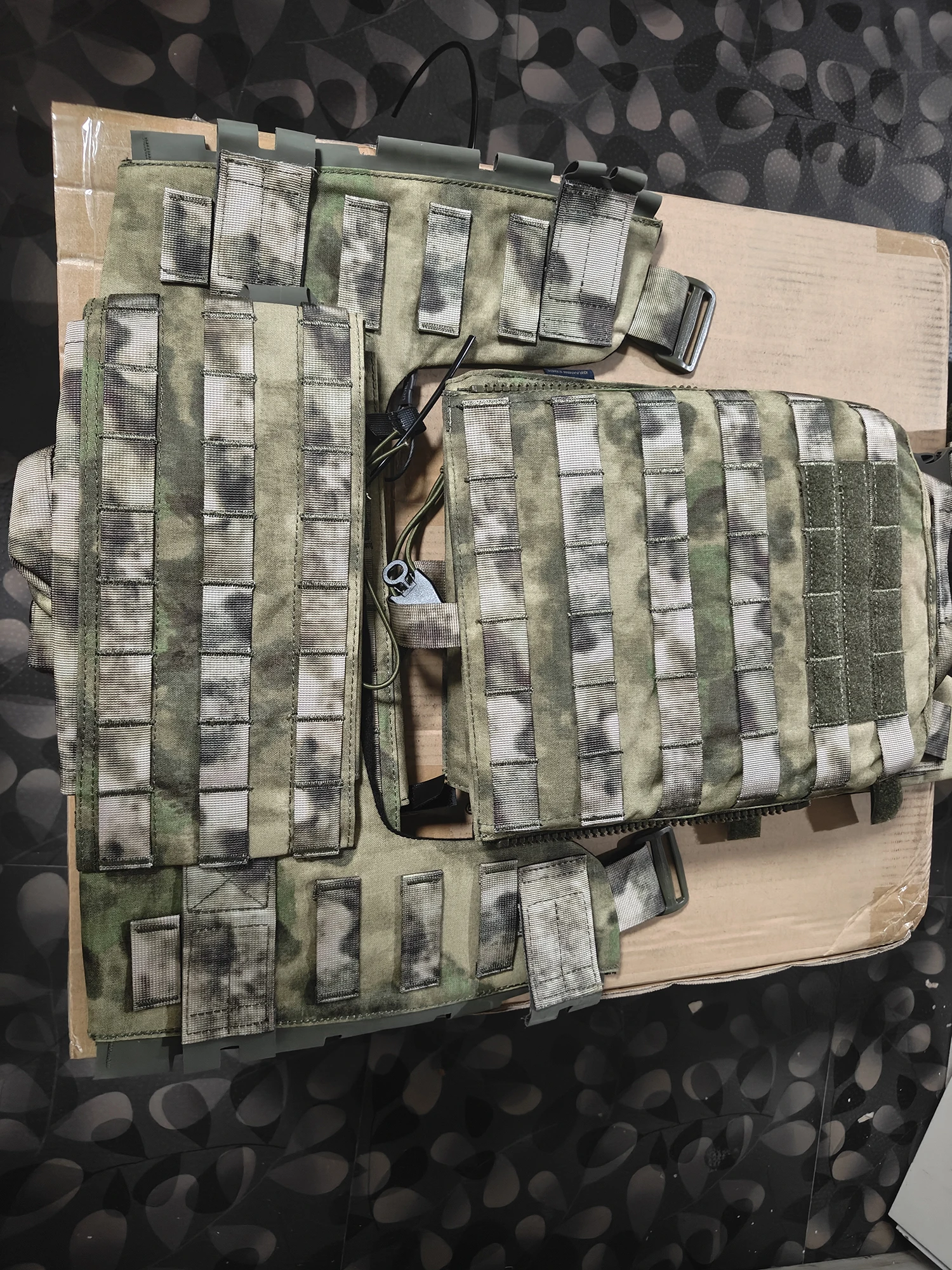 Molle CPC Camouflage Jagd Training Plate Carrier Taktische Weste Aiti-IR Infrarot Schutz Outdoor – Detail 9