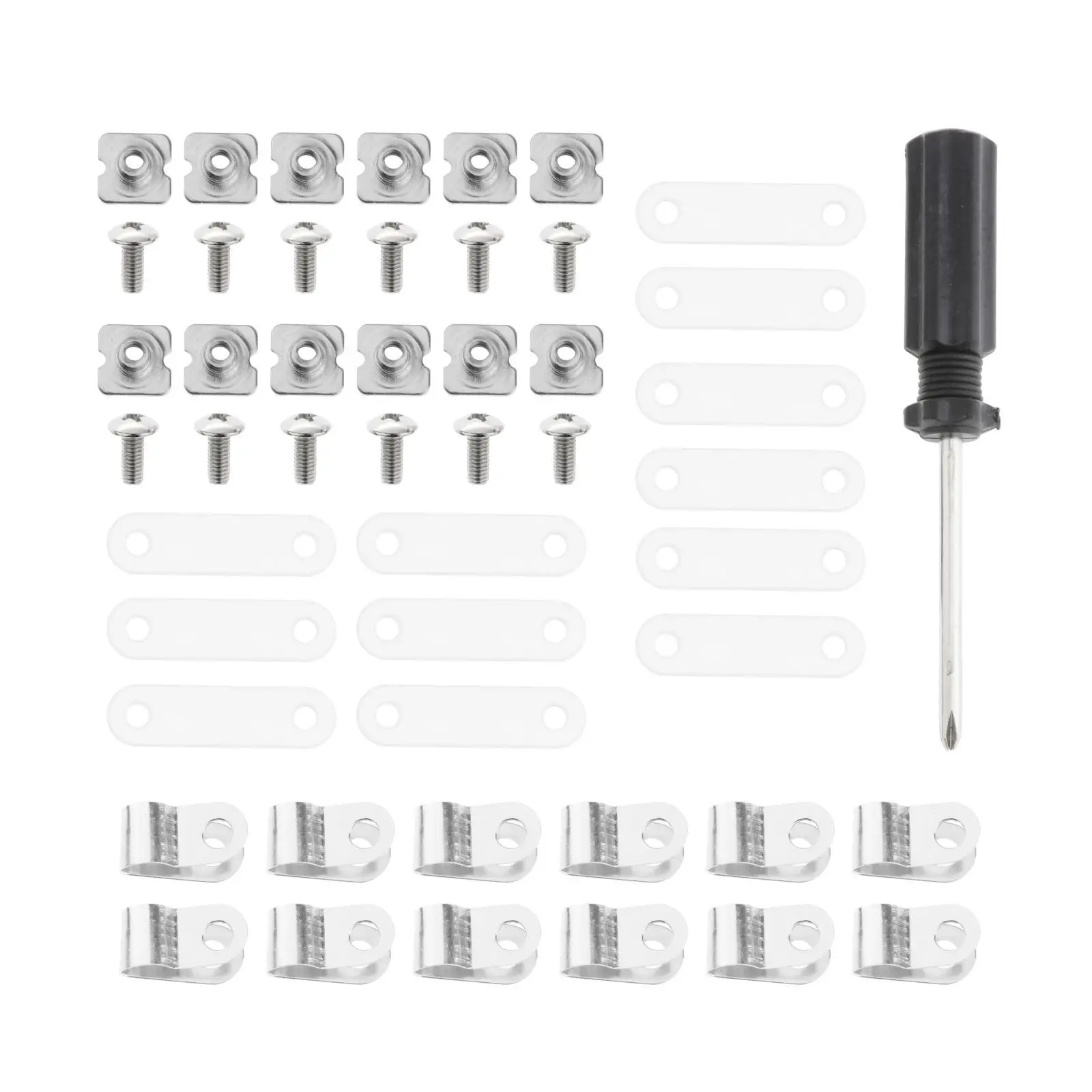 

Helmet Visor Screws Repair Set Replacement Washers Nuts Helmet Hardware Set