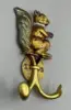 Originality Hook Cute Squirrel Metal Luxury Hook Clothes Hanging Hooks for Home Decoration Key Hanger  Wall Key Holder 4