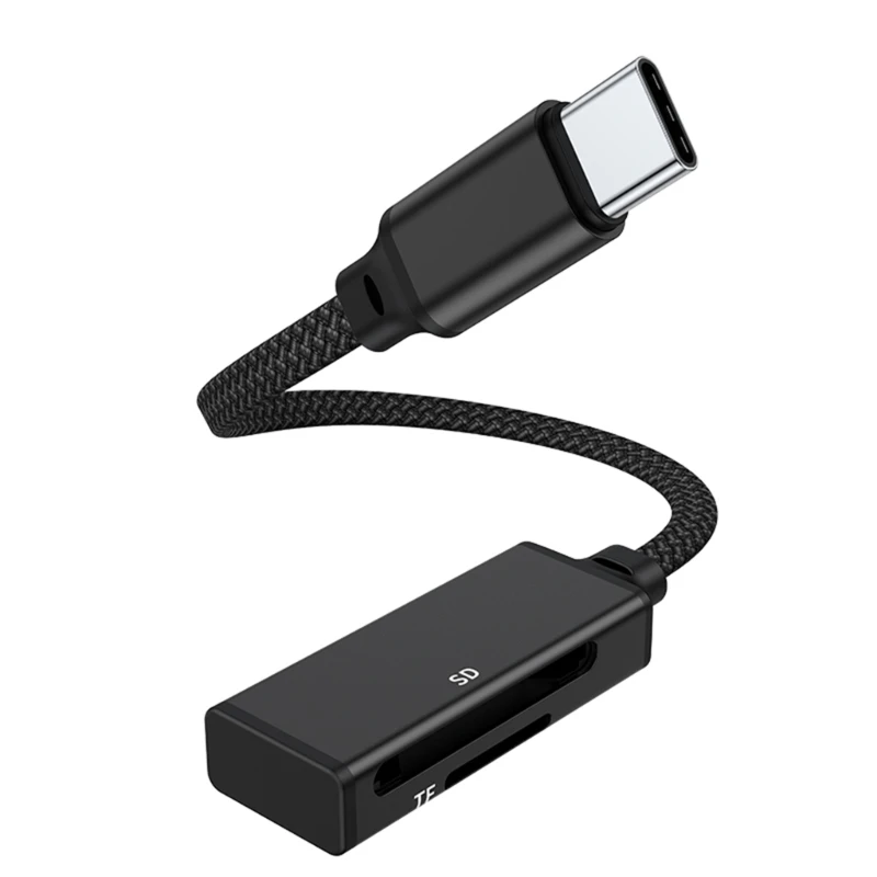 USB 유형 C 마이크로 USB 카드 리더기 SDTF 연결 메모리 카메라 사진 전송 어댑터 전화 데스크탑 노트북 K0AC