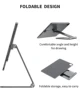 KUXIU Foldable Magnetic Charging Stand For iPad Air 11/13 M2(2024),iPad Pro 11 inch 1st/2nd/3rd,12.9inch 3rd/4th/5th,Desk Stand 4