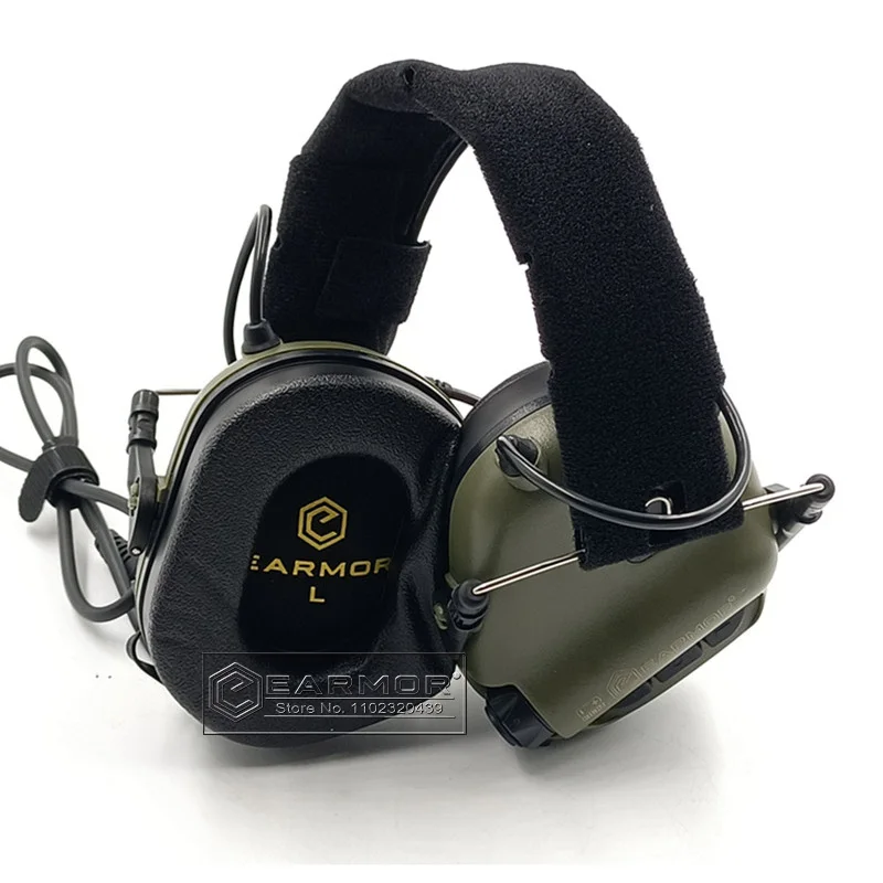 Earmor M32 Mod4 Military Shooting Earmouff With 360° Rotation Bracket Kit Fit For Fast Helmet Wendy M-lok Arc Helmet Diy Set