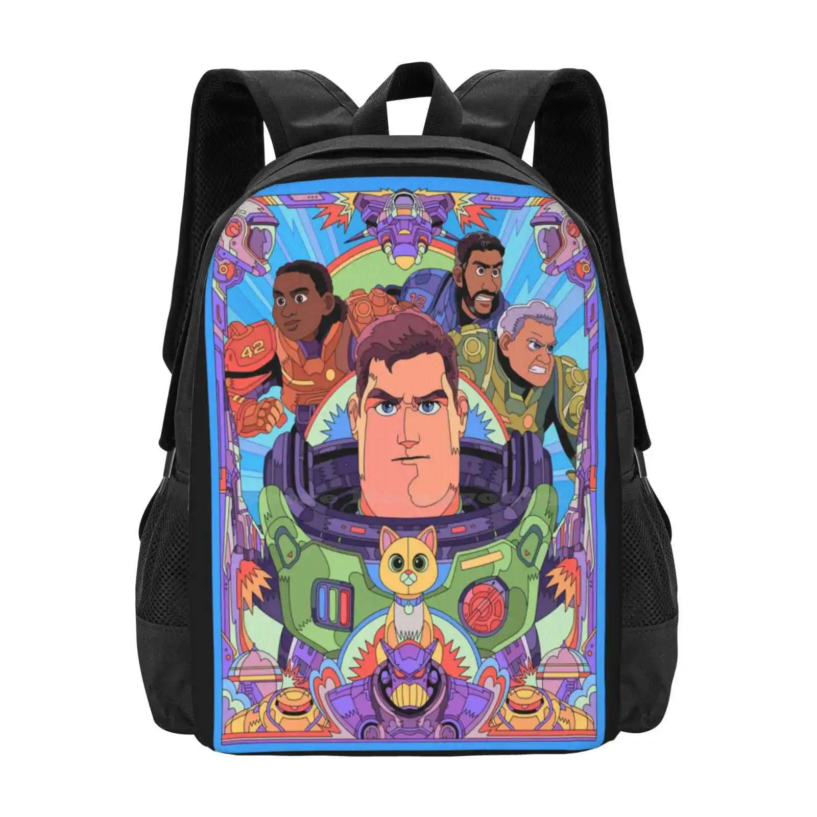 Lightyear Cartoon Bag Zaino Per Uomo Donna Ragazze Adolescente Lightyear Cartoon Lightyear 2022 Lightyear Star Command Woody Cowboy