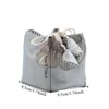 Chinese Style Teacup Drawstring Cloth Pouch Print Portable Teaware Storage Bag Multifunctional Breakage-proof 5