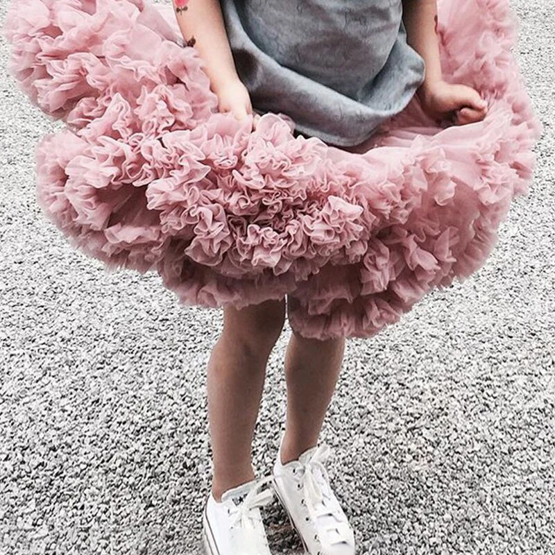 Filles Tutu jupes tenue pour princesse enfants Ballet jupes fête danse noël Halloween Costumes princesse fille Tulle vêtements
