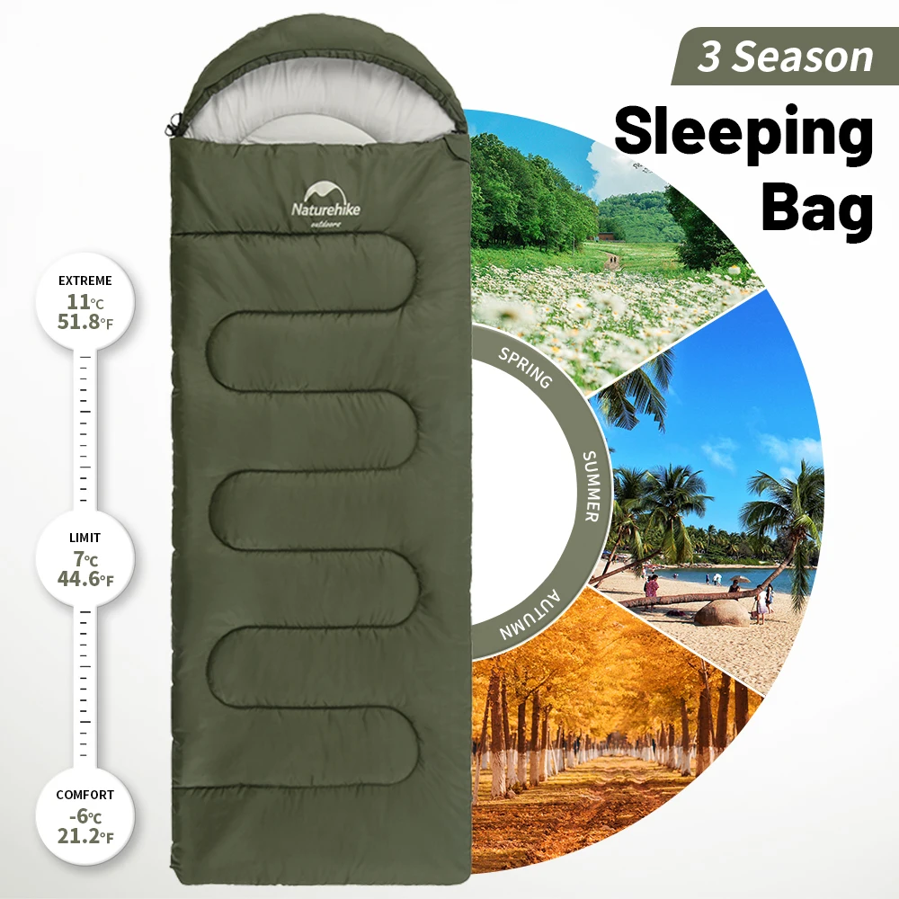 Sleeping Bag Naturehike Y150 Outdoor Camping Home Leisure Hiking