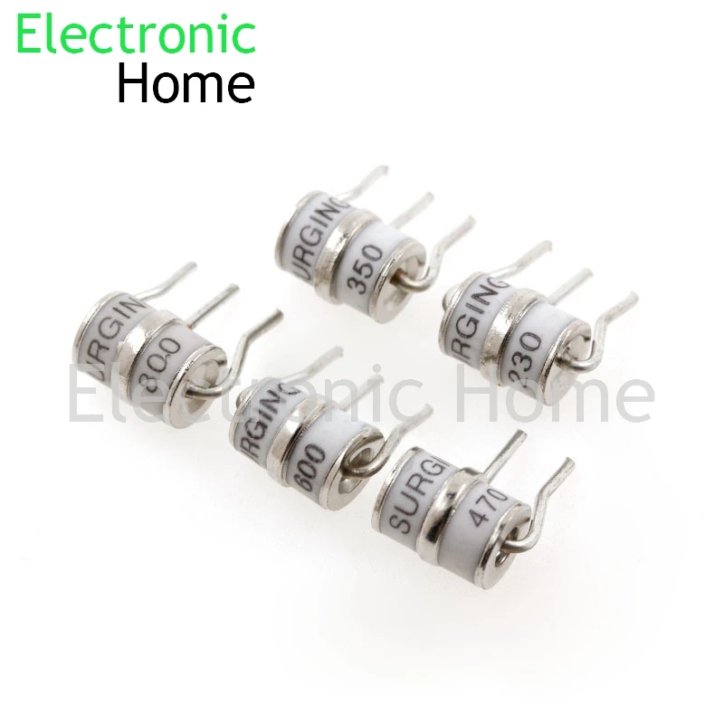 10PCS 3RM lightning protection ceramic gas discharge tubes SE83-75X SE83-90X SE83-150X SE83-230X 350X 470X 600X SE83-800X 8x10MM