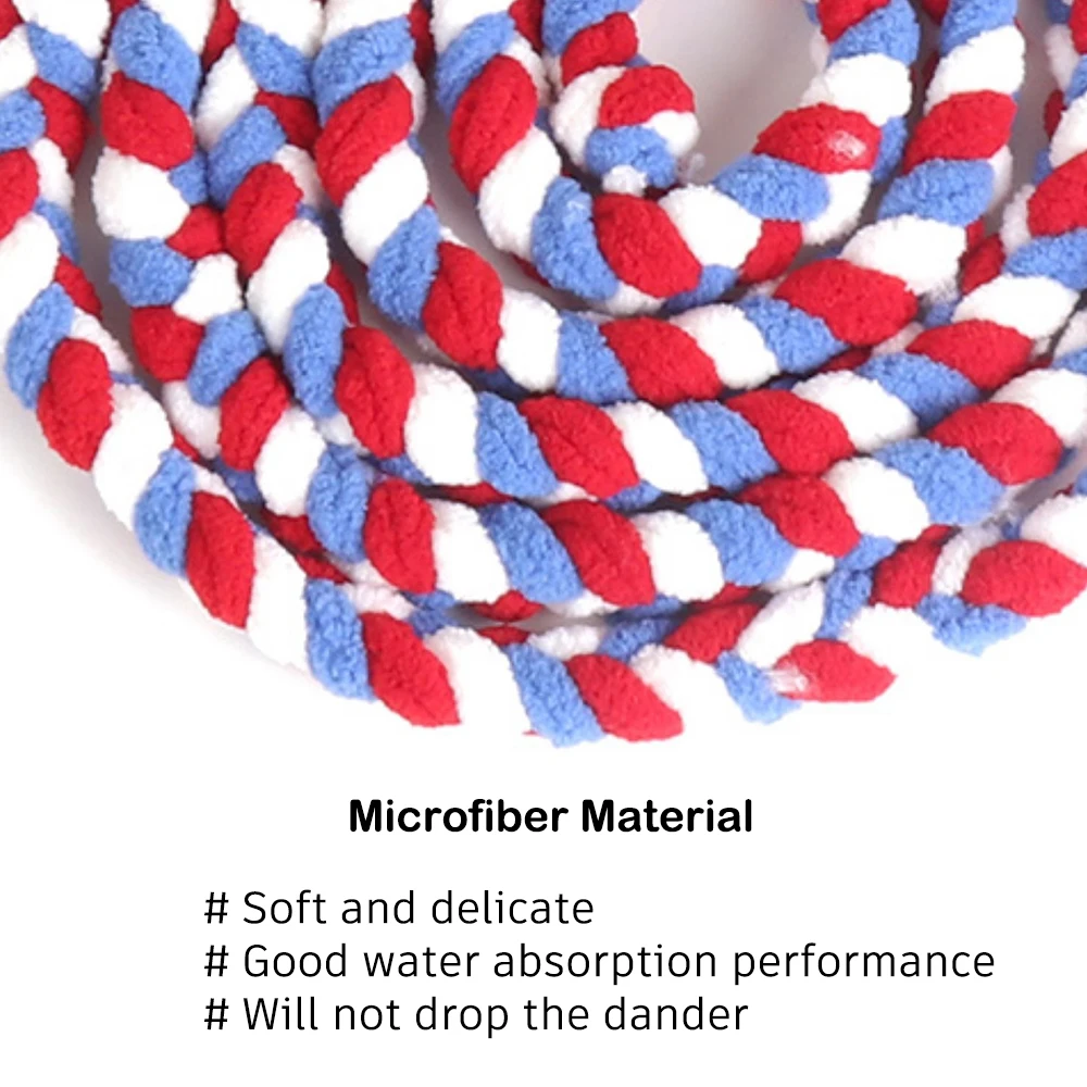 TOFAR 자동차 창문 세척 수분 흡수 건조 로프 필름 틴트 도구, 전면 앞 유리 디테일 담가 청소 극세사 타월, 2 미터