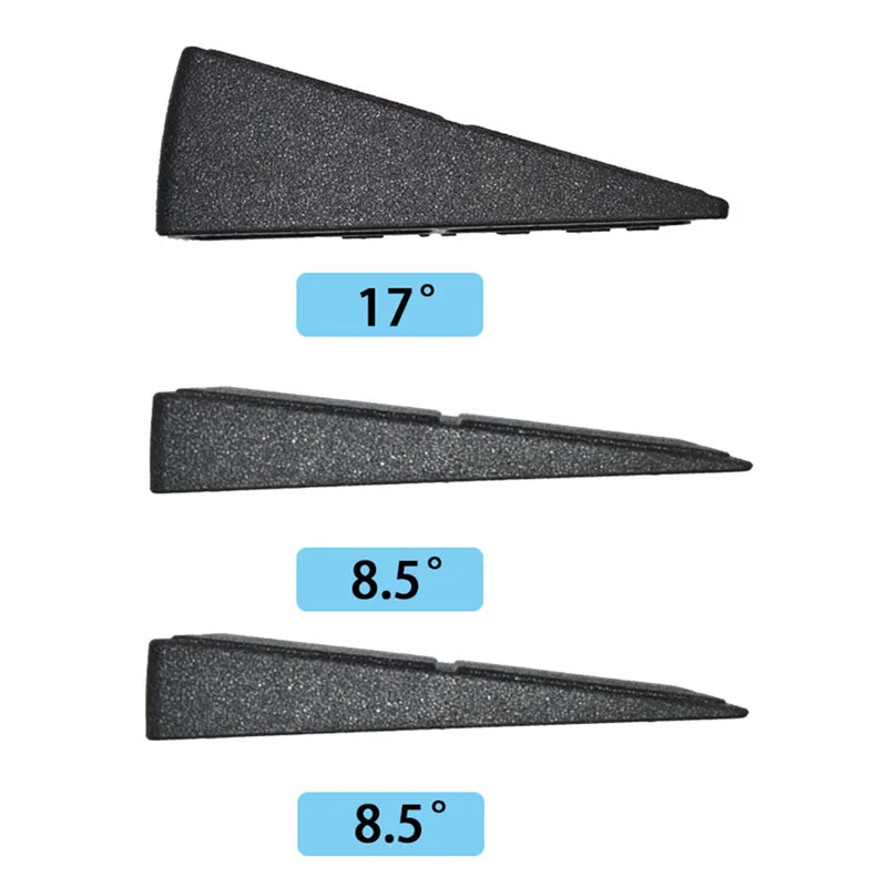 AEF6-3Pcs 요가 벽돌 스쿼트 웨지 블록 경사 보드 체육관 피트니스 요가 액..