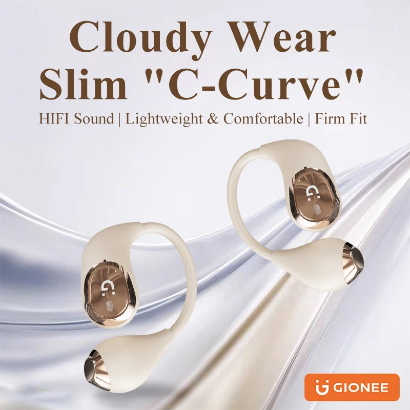 Gionee JL012 무선 블루투스 헤드폰, 5.0 충전 박스, 스테레오 HIFI 귀 걸이형 스포츠 블루투스 헤드셋