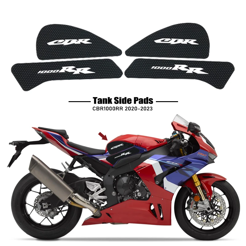

Fit For HONDA CBR1000RR CBR 1000RR CBR1000 RR 2020 2021 2022 2023 Motorcycle Side Fuel Tank pad Protector Stickers Side Stickers