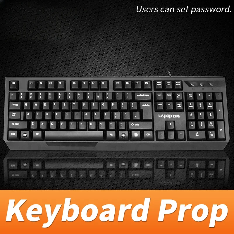 

Клавиатура YOPOOD Prop escape room, игровой вход, правильный пароль на компьютерной клавиатуре для разблокировки поставщика камеры