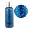 Waterproof Mermaid Body Glitter Gel Long Lasting Liquid Eyeshadow with Large Sequins for Hair and Body Sparkle L9B4 6