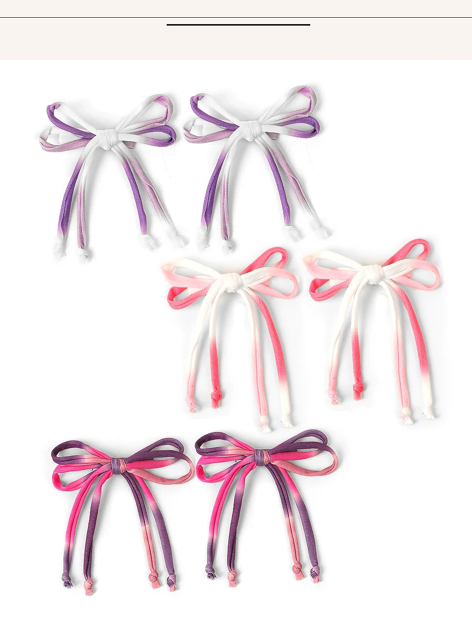 Mode Weben niedlichen Schleifen Haarnadel für Kinder Mädchen Baby Stirnband Kinder elastischen Stirnband klassische All-Match Kopf bedeckung Haar acce – Detail 4