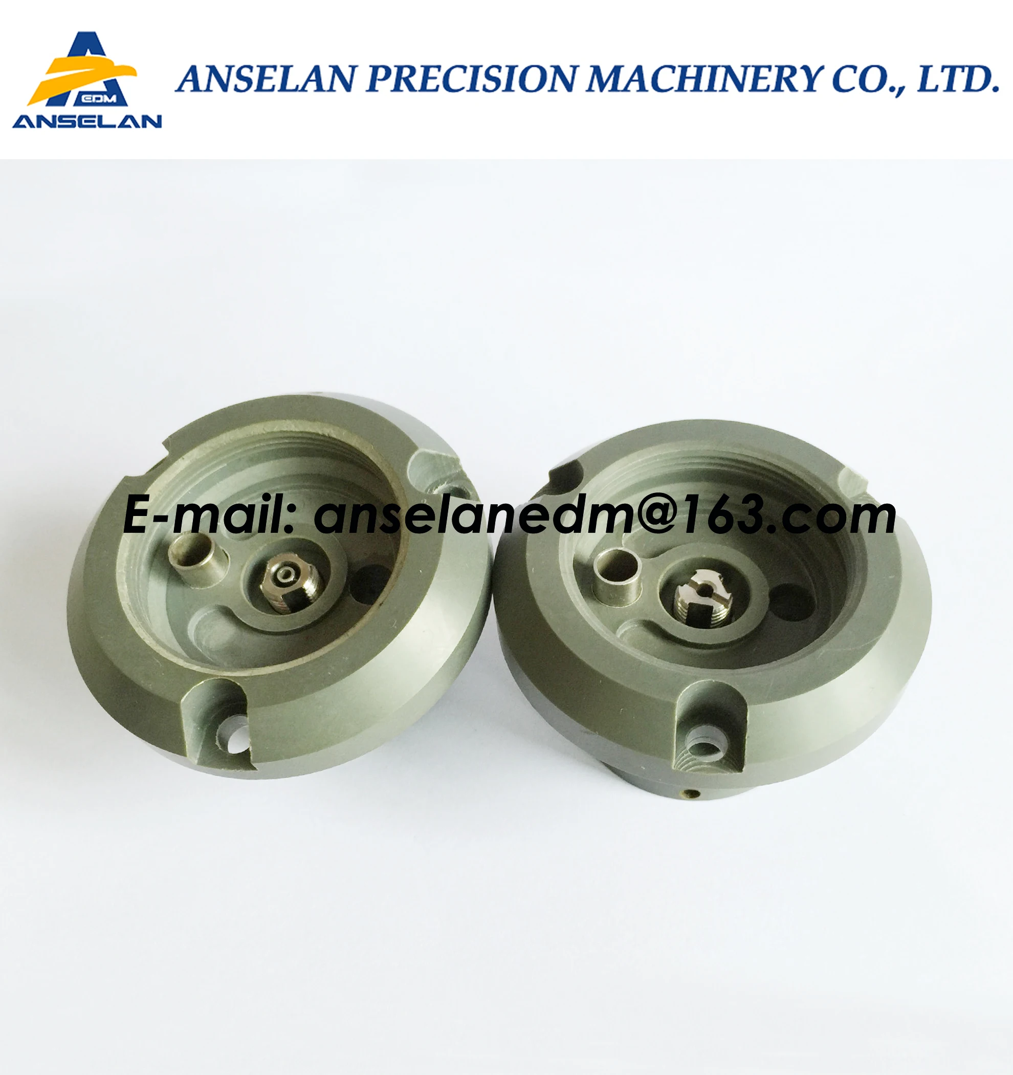 

(2pcs/set) 204312150+204312140 edm Injection Chamber Set Upper & Lower for ROBOFIL 100,200,400,600 Charmilles edm parts 431.214.