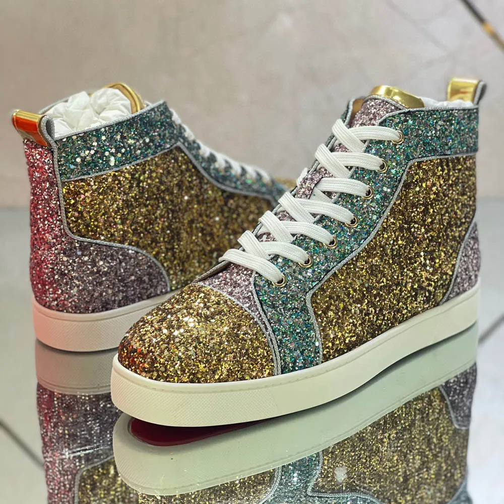 Men Loafers Sneakers Women Spikes Size 
