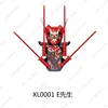NEW Anime Ninja Evil Moro Mini Action Figure Building Blocks Mr. E Skeleton Wizard Dolls Bricks Model Kids MOC Toys Gifts 5