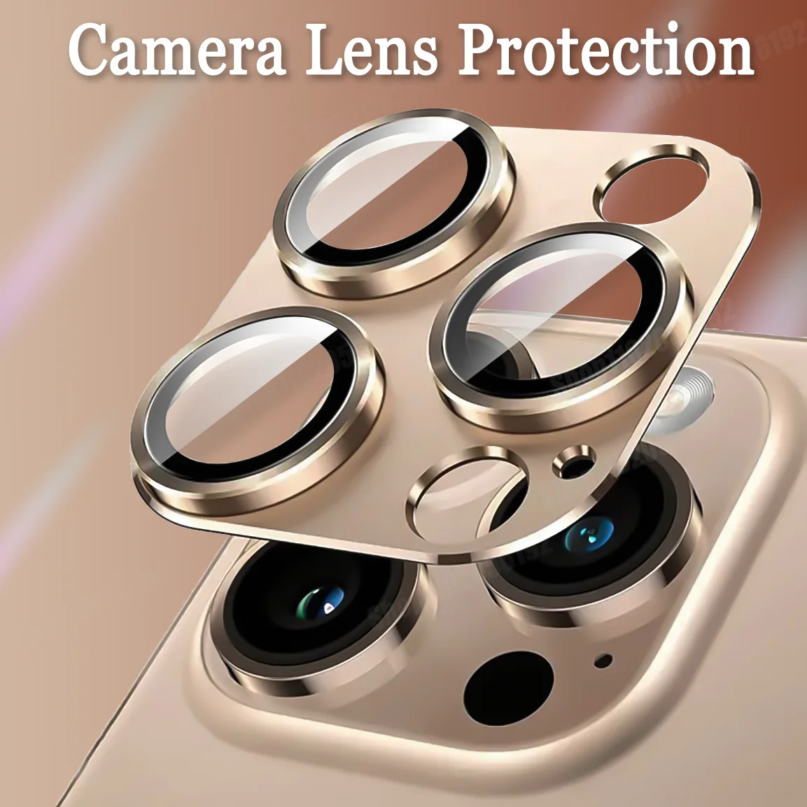 Premium Full Cover Metal Camera Lens Protection Glass