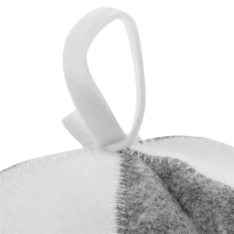 1PC Felt Sauna Hat Bath Hat For Sauna Comfortable Sauna Hat Absorbent Sauna Hat Felt Bath Hat Sauna Vaporarium Accessories New 4