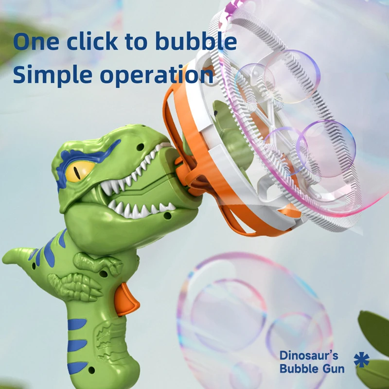 DinosaurWindPadBubbleMachineDinosaurBubbleMachineKidsHandheld
