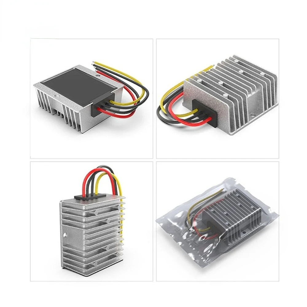 Convertidor de CC de 12V a 19V, convertidor elevador de 12V a 19V, 1-15A, para Notebook de coche