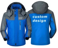 Outdoor Military Fleece Warm Hooded Windbreaker Men Coat Jackets 2