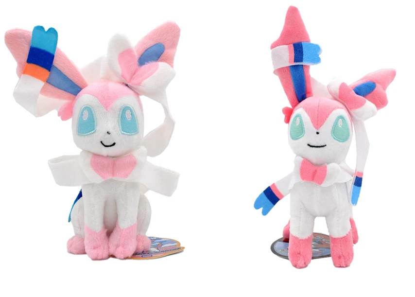 

10pcs/lot Pokemon Stuffed Plush Toys 16-20cm SylveonToys for Children Birthday Christmas Gift