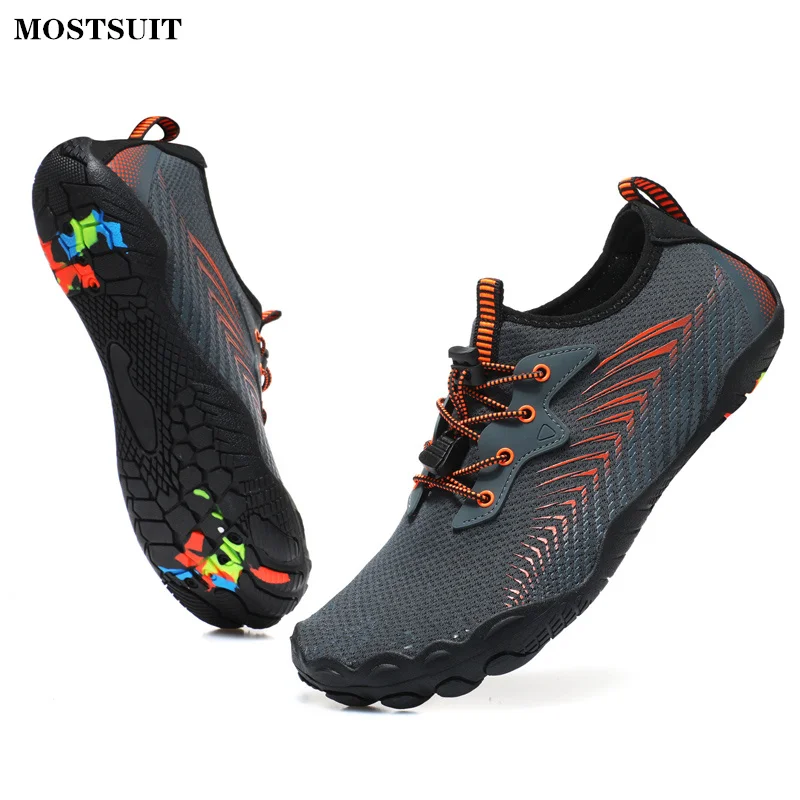

Unisex Quick-Dry Swimming Water Shoes Women Aqua Shoes Men Sneakers Barefoot Outdoor Beach Sandals Diving Upstream Wading Shoes