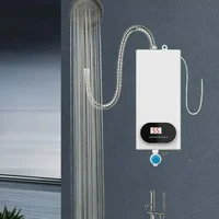 Robinet de chauffe-eau sans réservoir, douche, robinet électrique instantané, chauffage de l'eau chaude pour cuisine et salle de bains 2