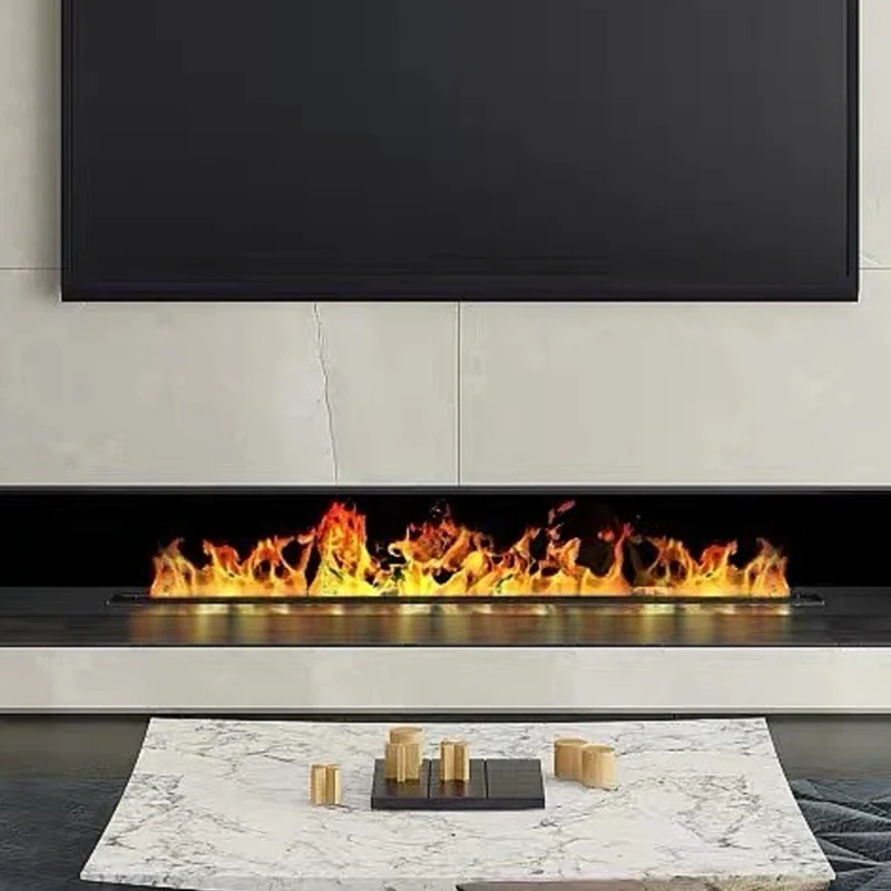 Smart Steam LED Flame TV Decorative Fireplace phone app 3D Water Vapour Electric Fireplace 4