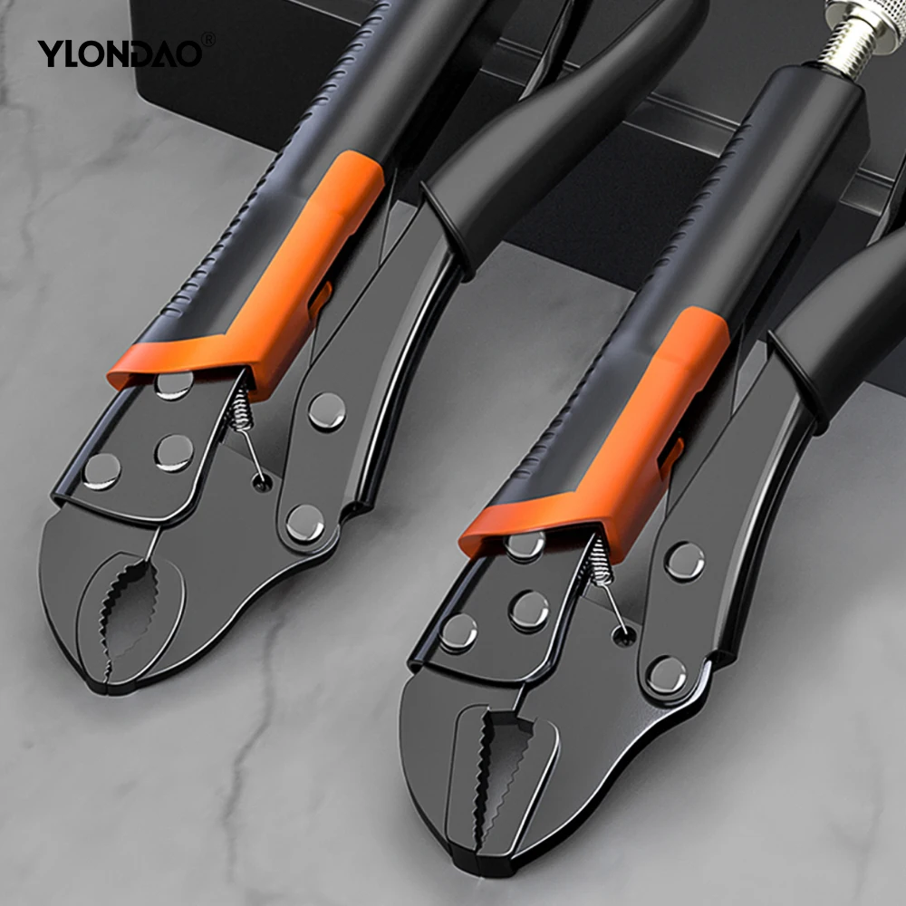 Locking Pliers Welding Tools Multifunctional Pliers 7" 9"10" Curved Jaw