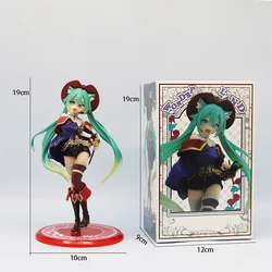 Hatsune Miku Puss in Boots Kawaii Anime Figurine - Adorable Wonderland Decor (B with box)