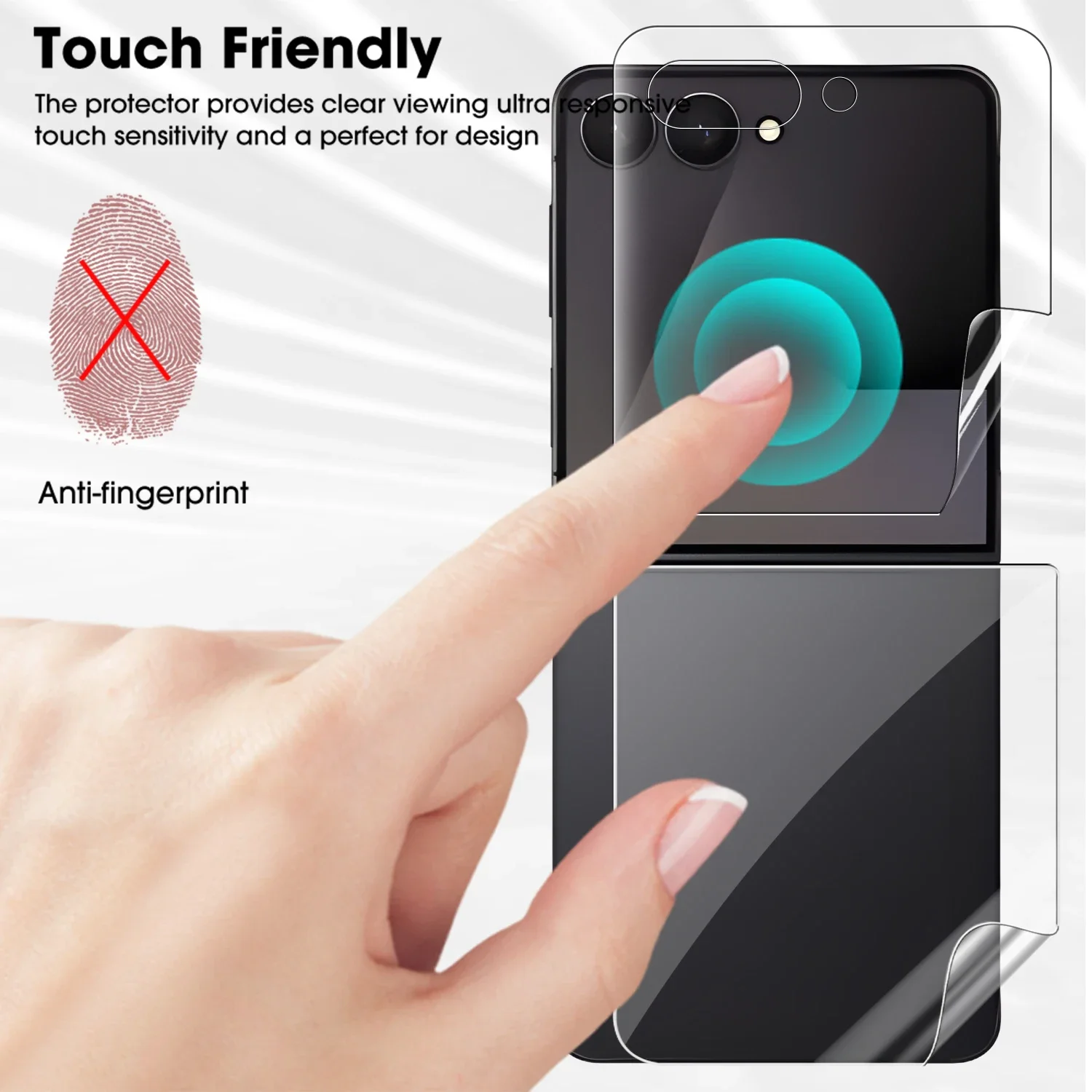 Durable Anti-Scratch Screen Protector with Hydrogel Film
