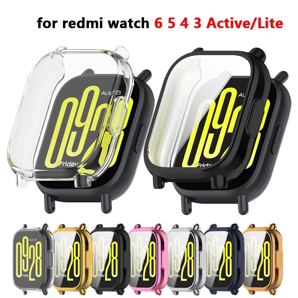 Enhanced TPU Screen Protector Cover for Smart Watchband Cases