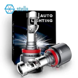 Stella Ultra - Bright LED Headlight Mini Lens Projector, 80W 10000LM - H7