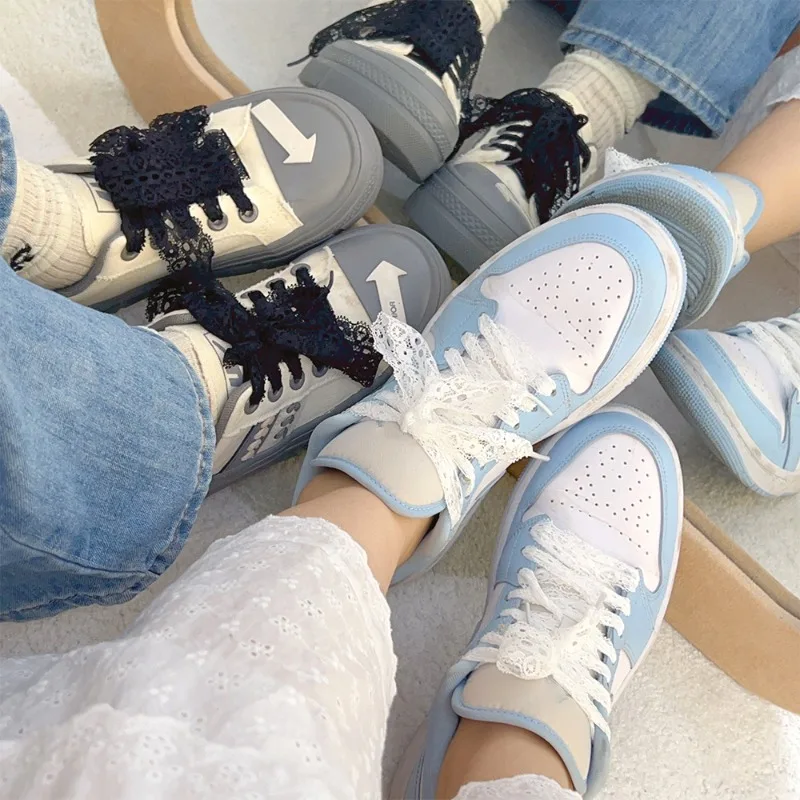 Shoe Laces shoe accessories 2025 Flat Lace 3CM Width 120CM Length Canvas for Women Sneakers Outdoor Casual Shoes
