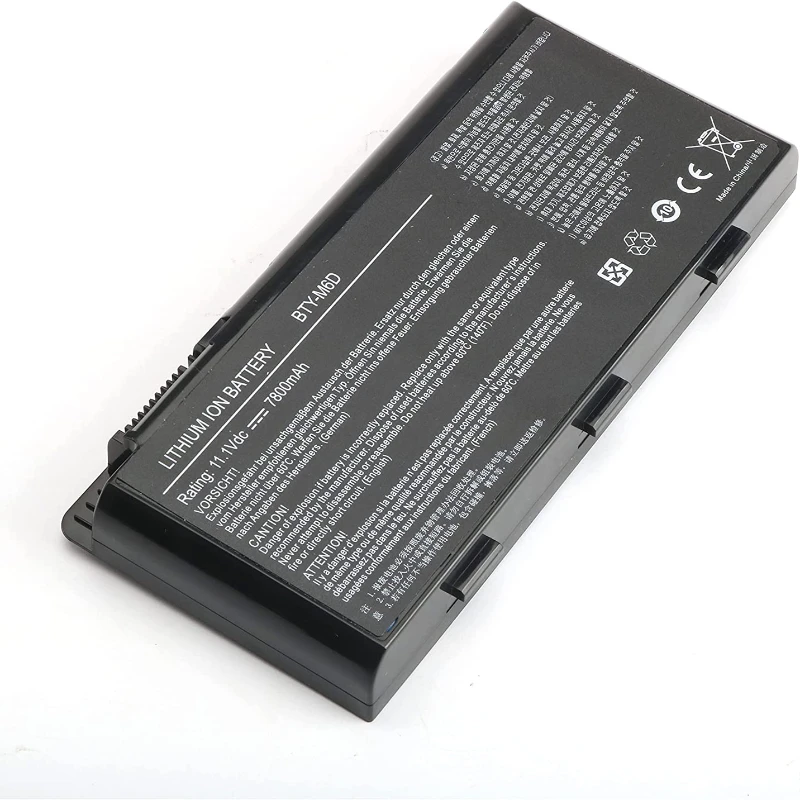 111V7800mAhHighPerformanceLithiumionBatteryGamingLaptopBatteryForMSILaptop
