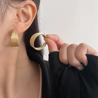 Boucles d'oreilles multicouches pour femmes, nouvelle tendance, Design Unique, élégant, délicat, rétro, exagéré, bijoux, cadeaux de fête, vente en gros 2