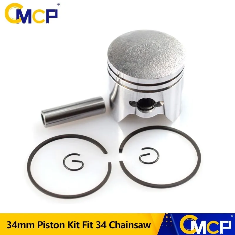 

CMCP 34mm Piston Kit Part For Stihl BG45 BG46 FS38 FS45 FS55 HS45 HS81 Trimmer Blower Chainsaw Spare Part Power Tool Accessories