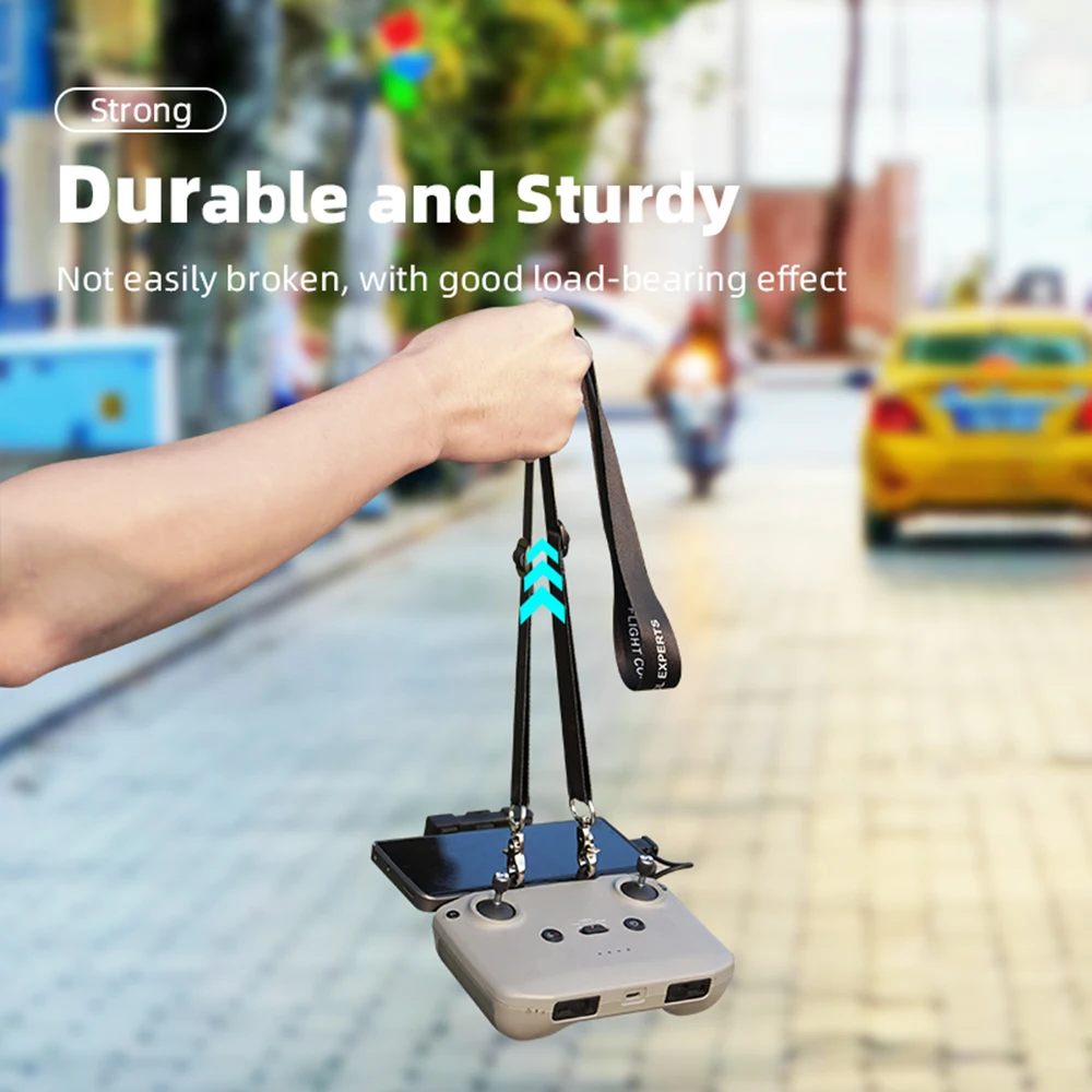 Drone Accessories Remote Controller Lanyard Drone Lanyard Remote Control Strap Lanyard Rope for DJI Flip/NEO/Mini 4 Pro/3 Pro/Air 3 Remote Control Neck Strap for DJI RC 1 2 PRO/RC-N1/N2/N3