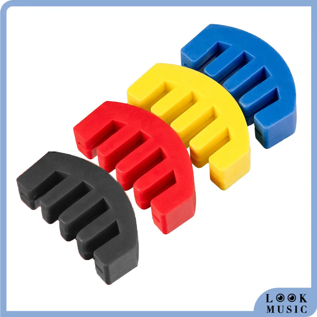 

LOOK Violin Mute Practice Rubber 4/4 3/4 Acoustic Electric Violin Silencer Musical Mute Violin Fiddle Mute For Beginner Students