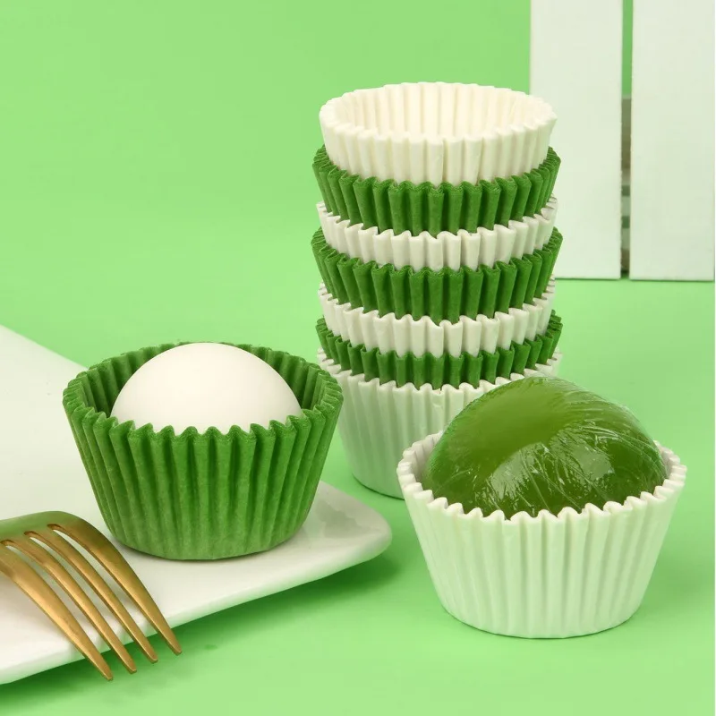 1000/500 pièces doublures de Cupcake en papier, tasses à chapeau de couleur  unie porte-Muffin jetable résistant à la graisse cuisson Dessert moule à  gâteau