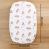 Elinfant 100% Polyester Baby Fitted Crib Sheet Soft Baby Mattress For Boys and Girls 5