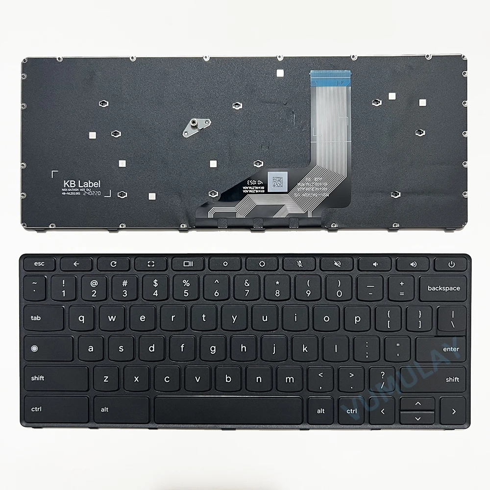 US Keyboard for Lenovo Chromebook 100E Gen4 Gen 4 5M11H62892