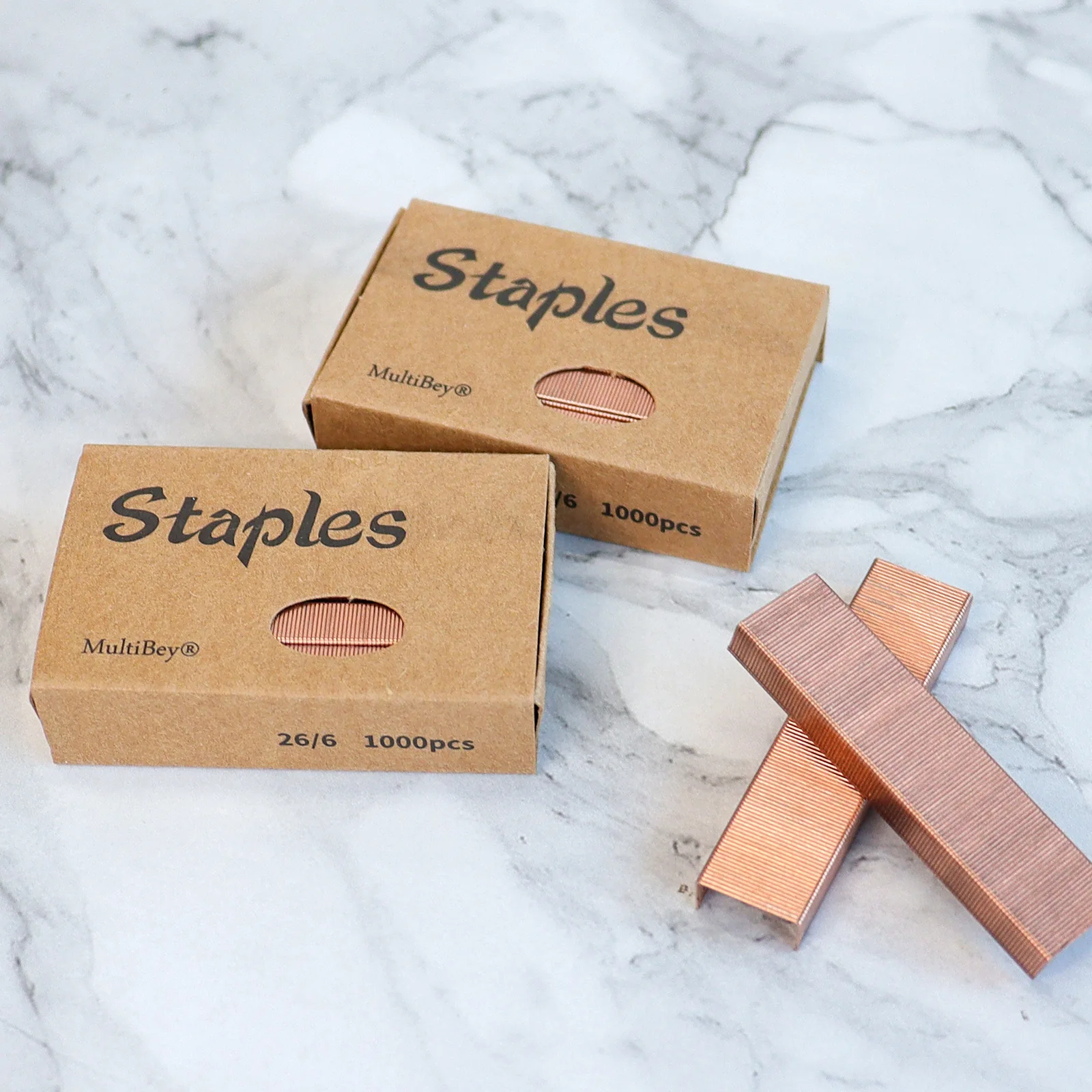 PATIKIL Lot De 4 Agrafes Pour Agrafeuse (1 000 Agrafes Par Paquet