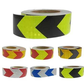 Arrow Reflective Tape Car Sticker Safety Warning Mark Self Adhesive Tape 1